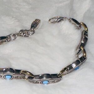 Vintage Brighton Celestial Two-Tone Topaz Bracelet